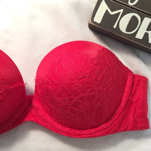 Victoria’s Secret Very Sexy multiway 34C red bra - Picture 2 of 6